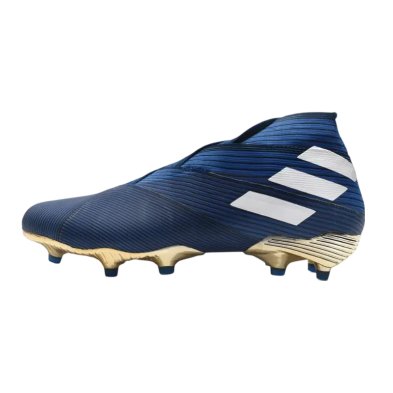 Adidas Nemeziz 19  FG Blue White Black - Goatkits Boots