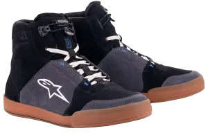 ALPINESTARS Chrome Shoes - Black/Asphalt/Gum Blue - US 10.5 2512322117210.5