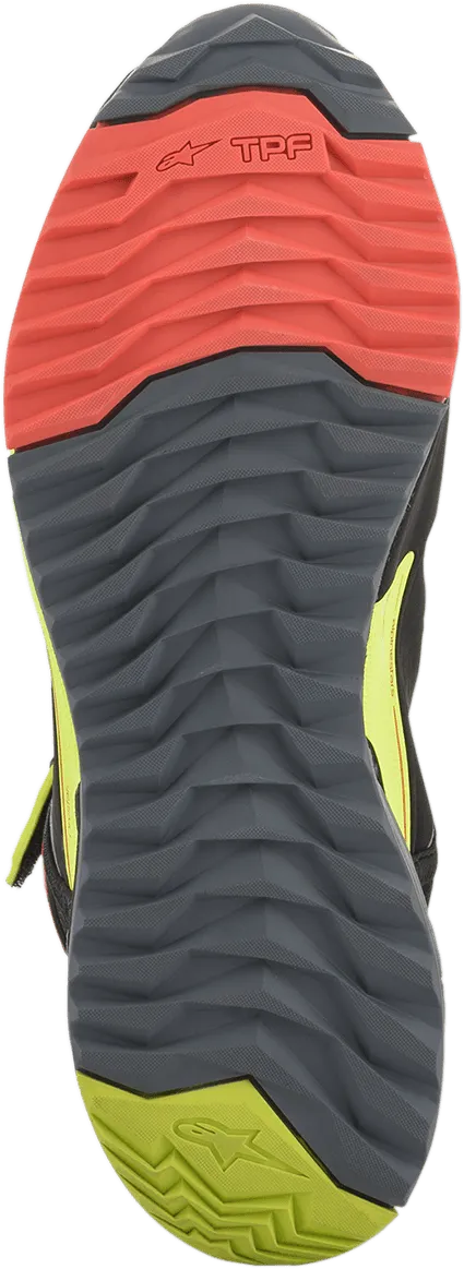 ALPINESTARS CR-X Drystar? Shoes - Black/Red/Yellow Fluorescent - US 11.5 2611820153811.5