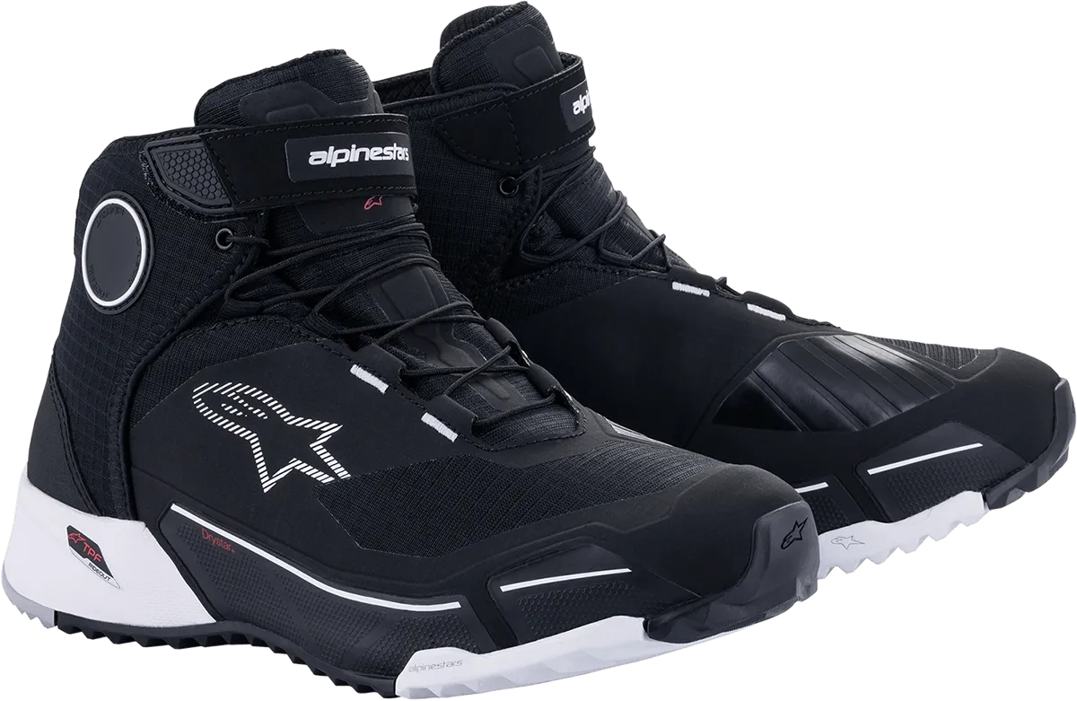 ALPINESTARS CR-X Drystar? Shoes - Black/White - US 9.5 261182019.5