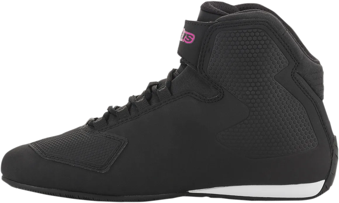 ALPINESTARS Women's Sektor Shoes - Black/Pink - US 9.5 251571910399.5