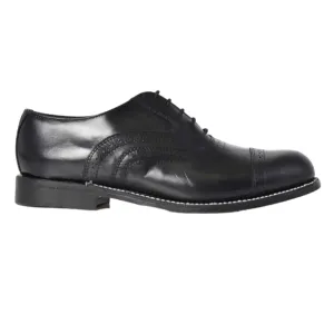 Barker Status Grain Leather Florsh Black Shoe