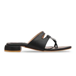 Black Formal Chappal FR0529