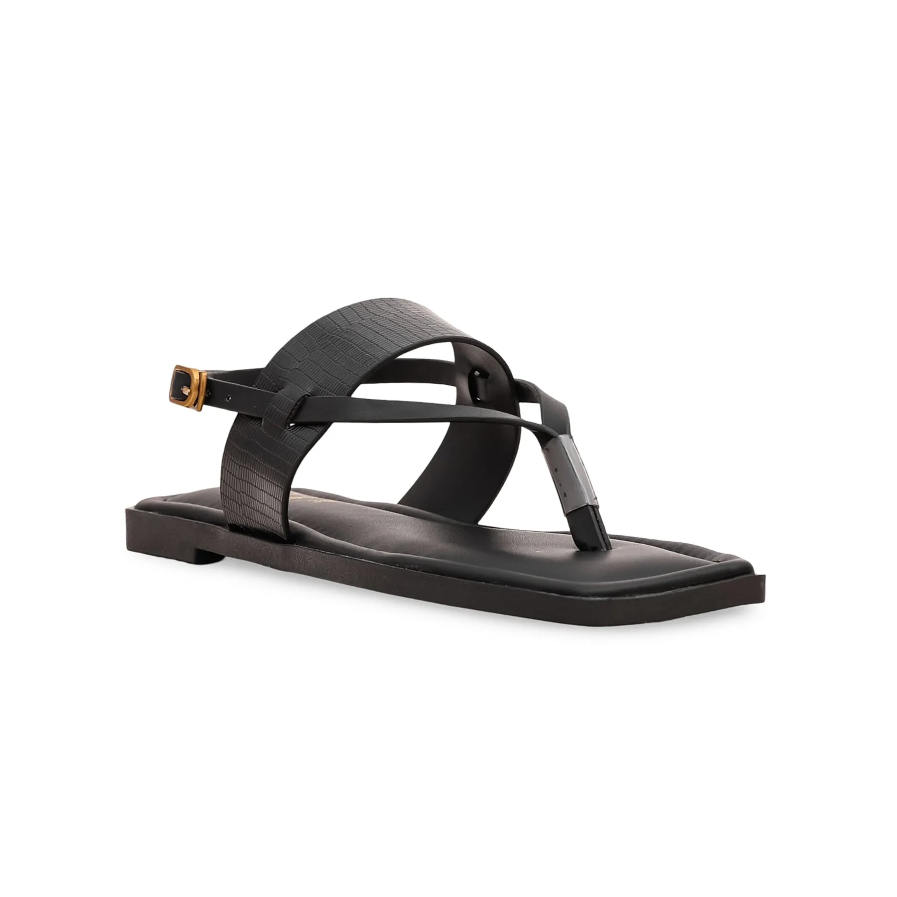 Black Formal Sandal FR0507