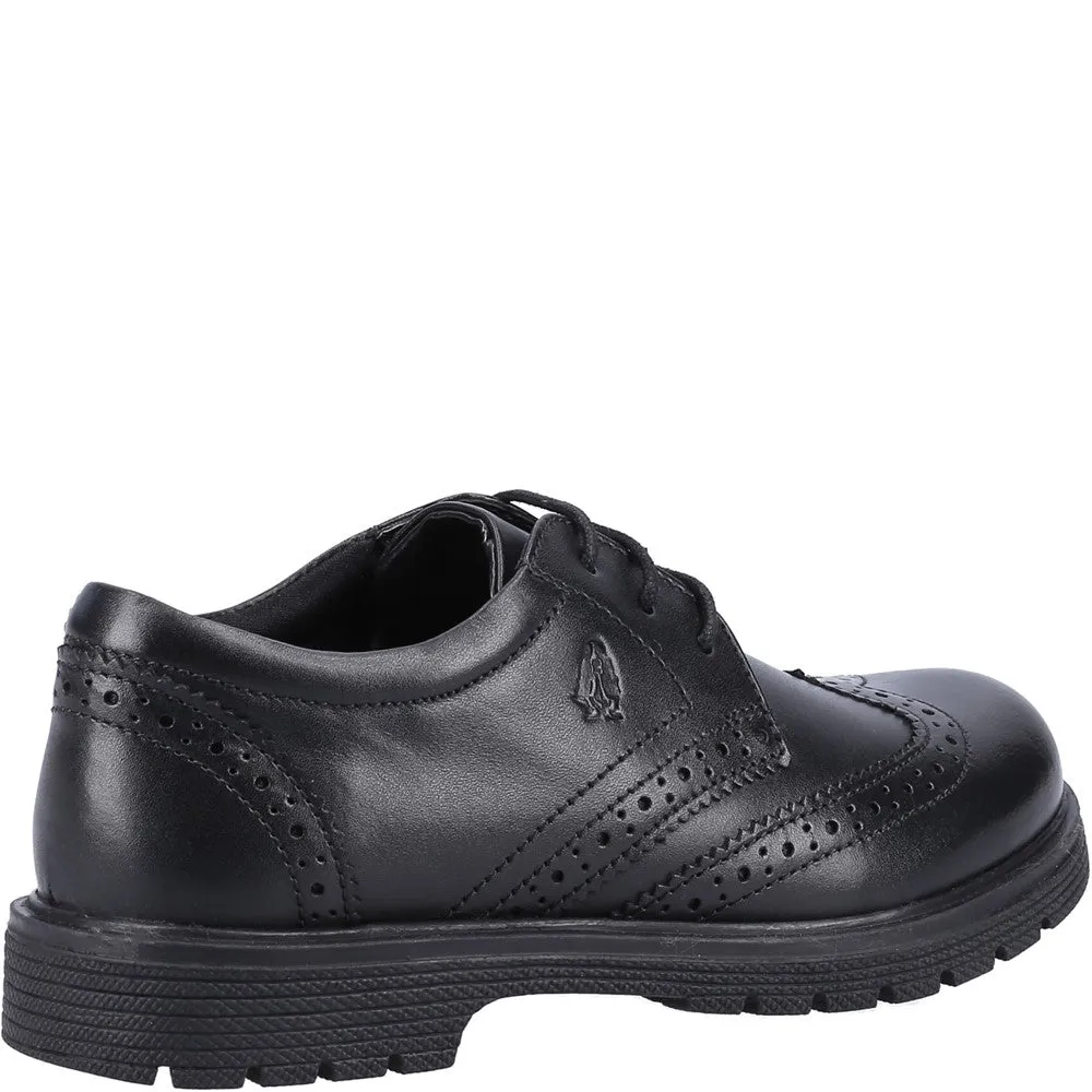 Black Sally Senior School Shoes