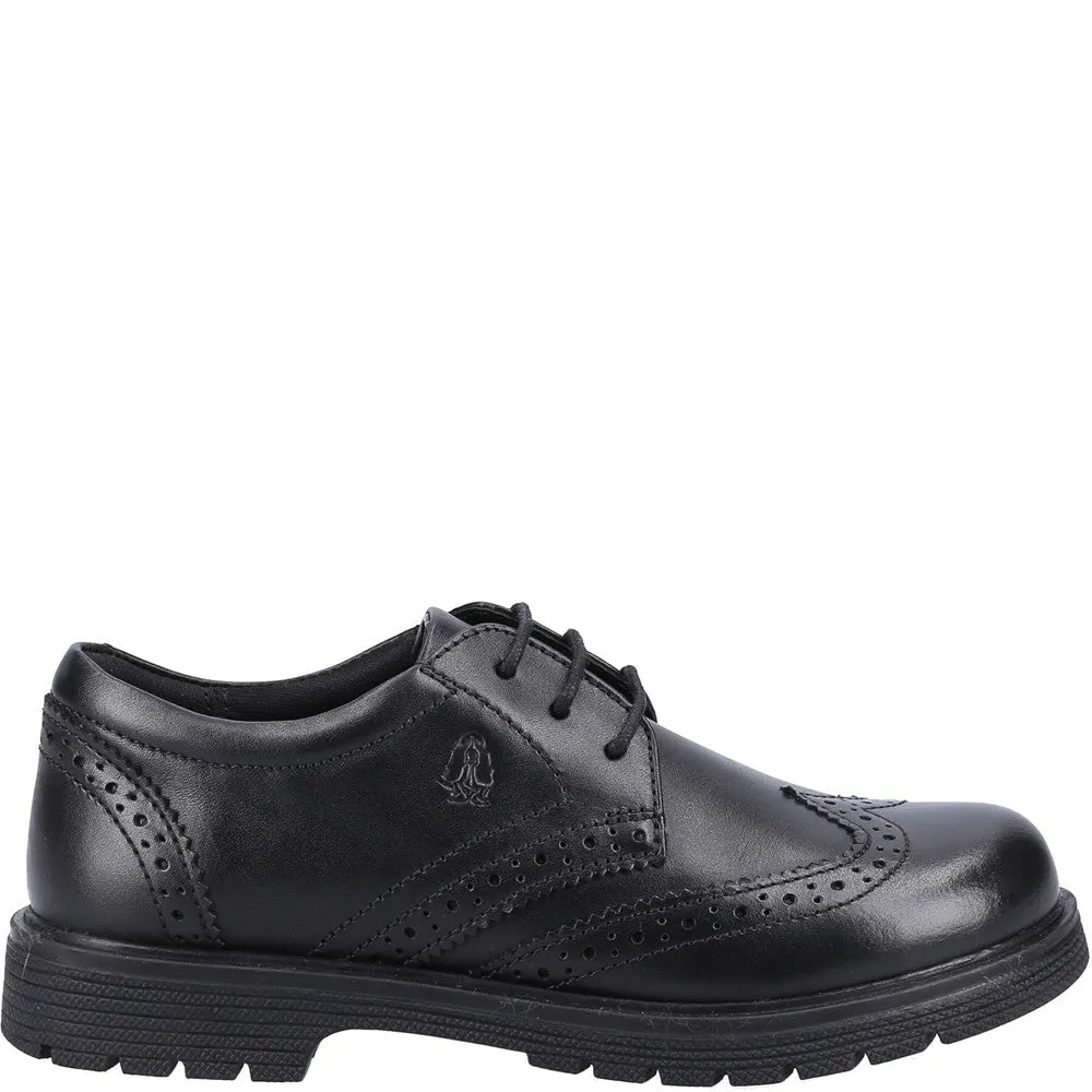 Black Sally Senior School Shoes