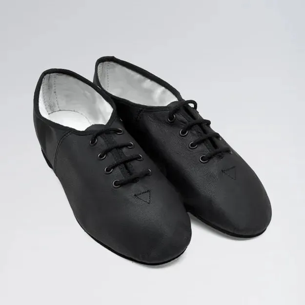 Bloch 462 Essential Black Full Sole Lace Up Jazz Shoe