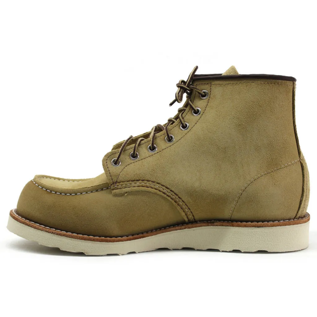 Classic Suede Men's Moc Toe Boots