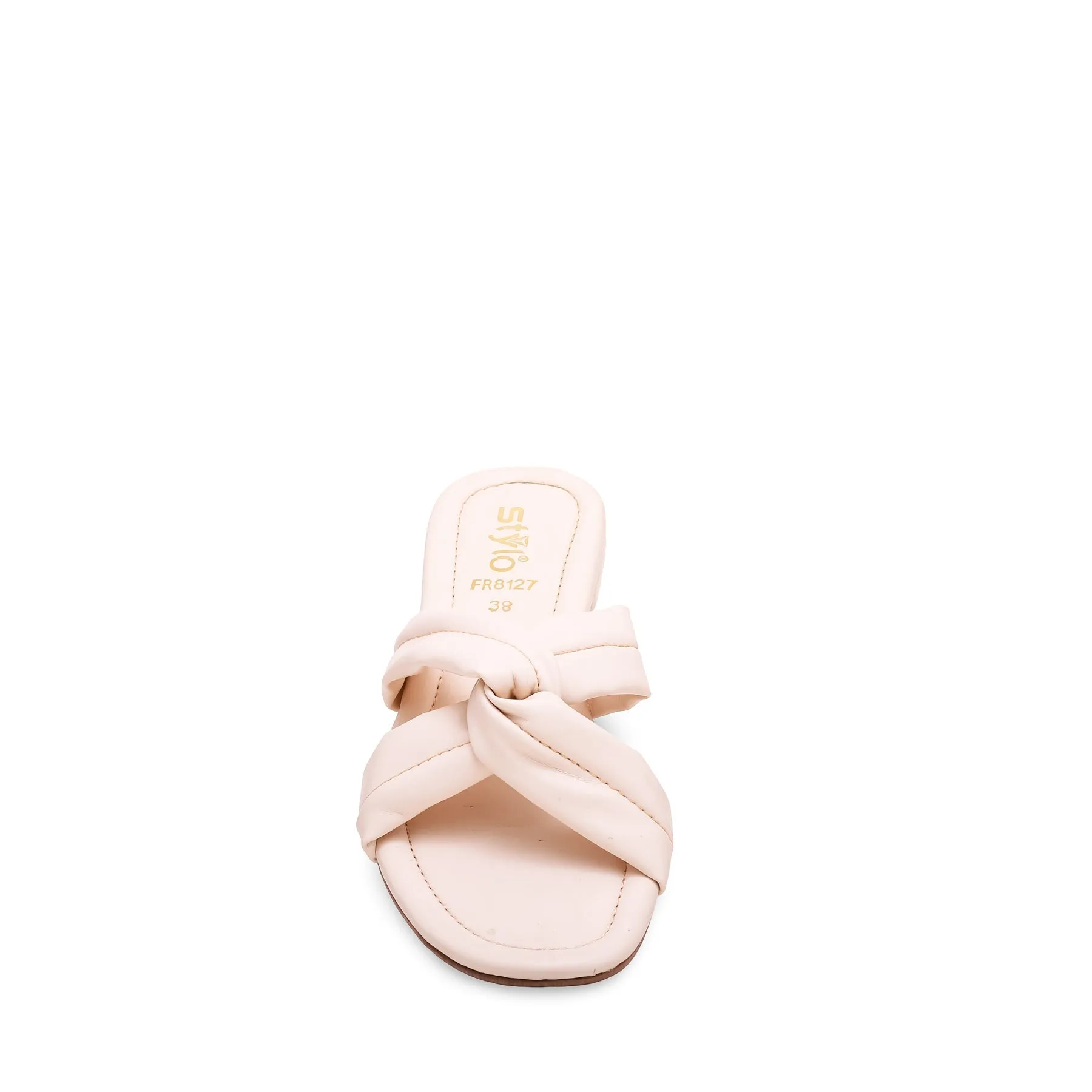 Cream Formal Slipper FR8127