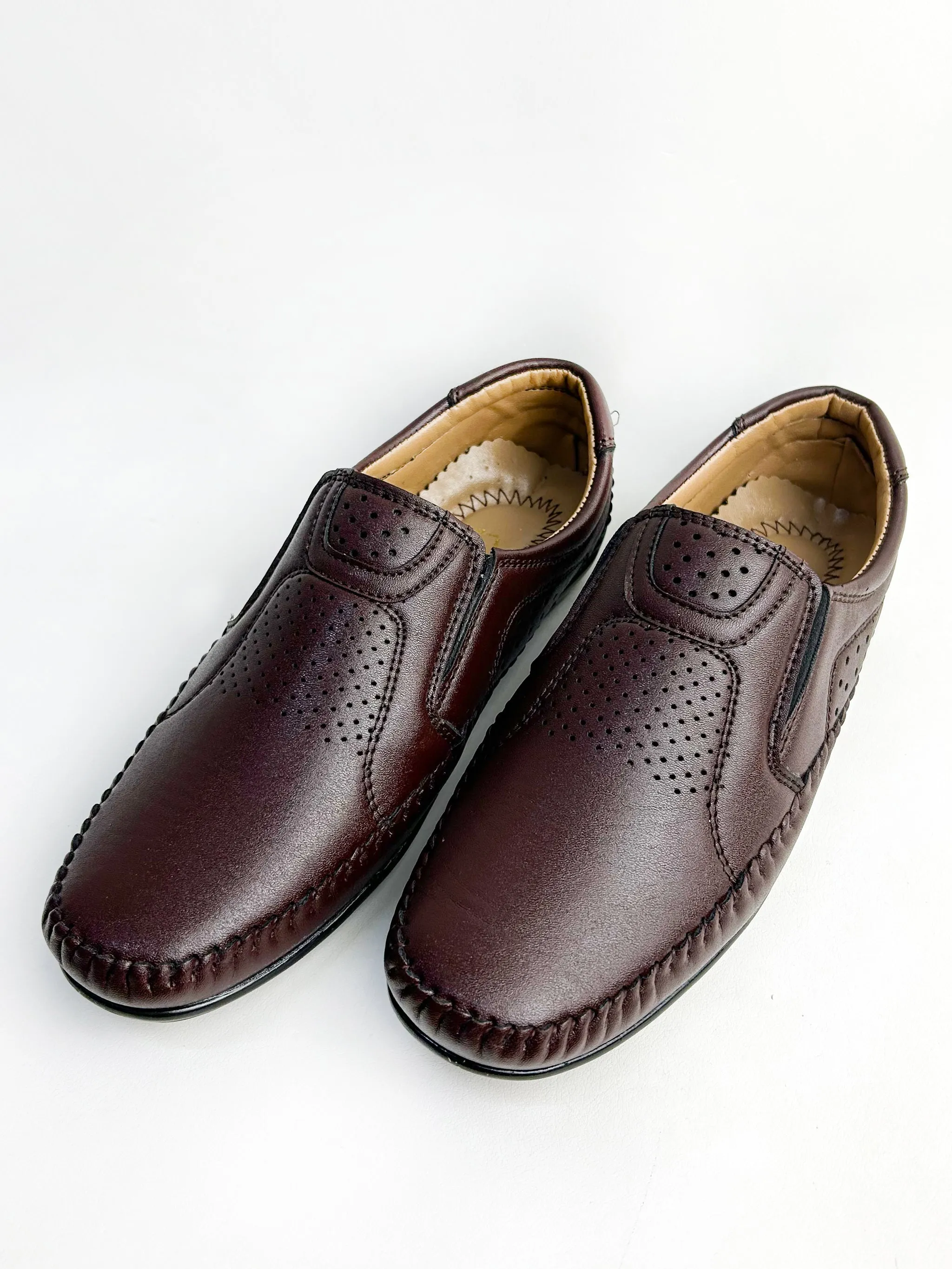 Dark Brown Formal Shoes For Men SC MS69