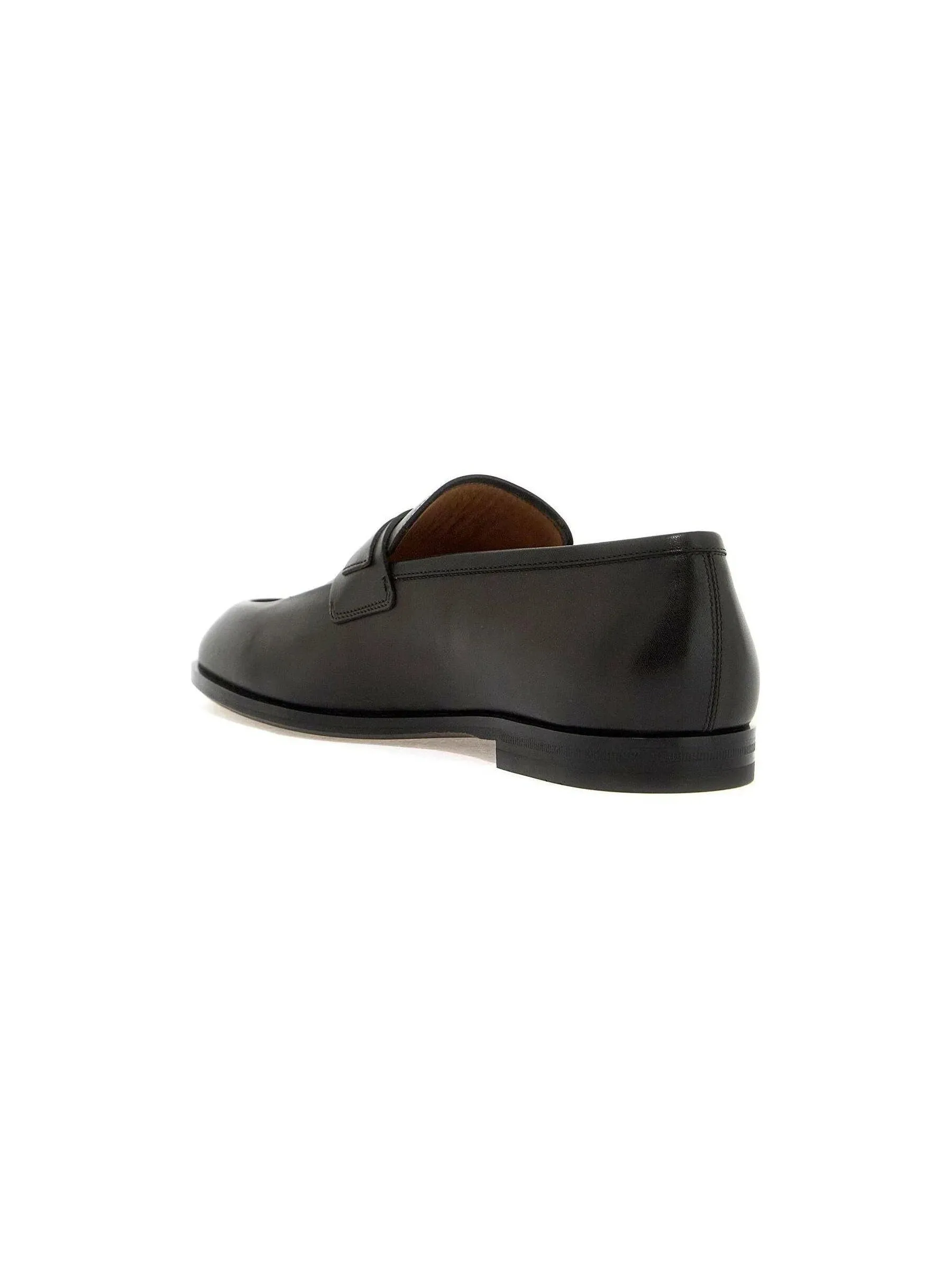 Florio Smooth Leather Loafers