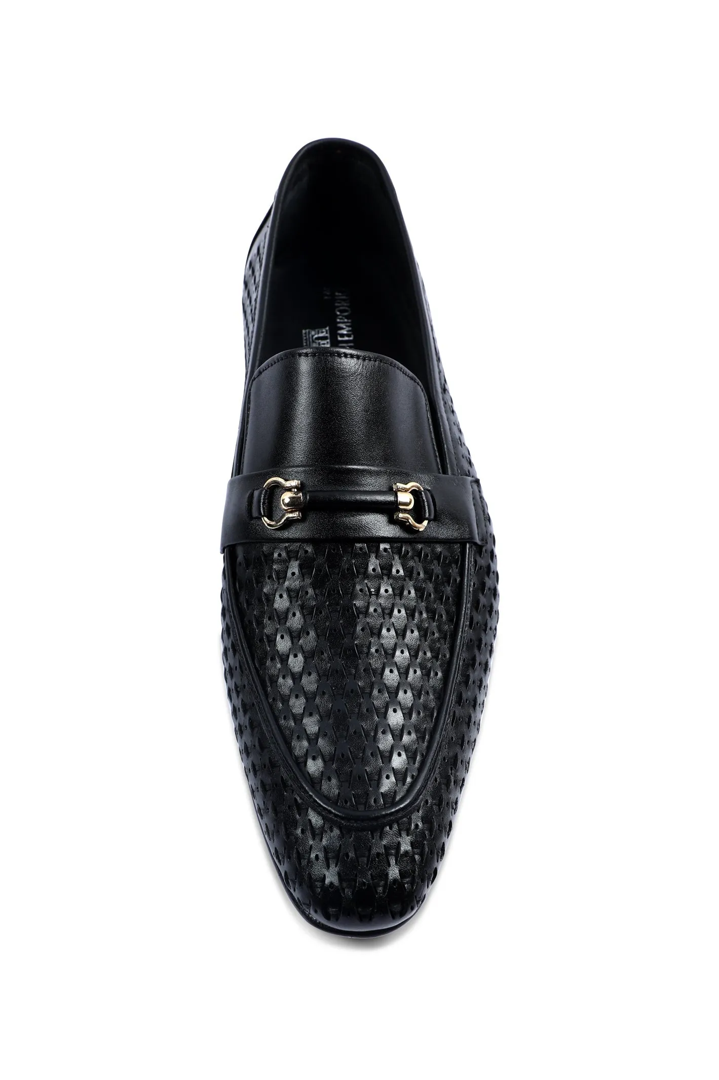 Formal Shoes For Men in Black SKU: SMF-0195-BLACK