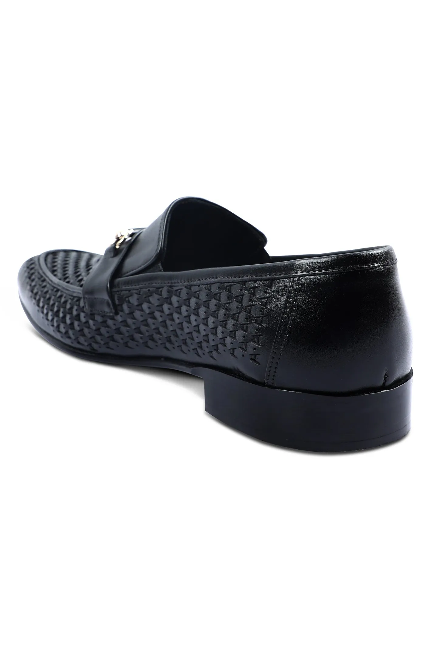 Formal Shoes For Men in Black SKU: SMF-0195-BLACK