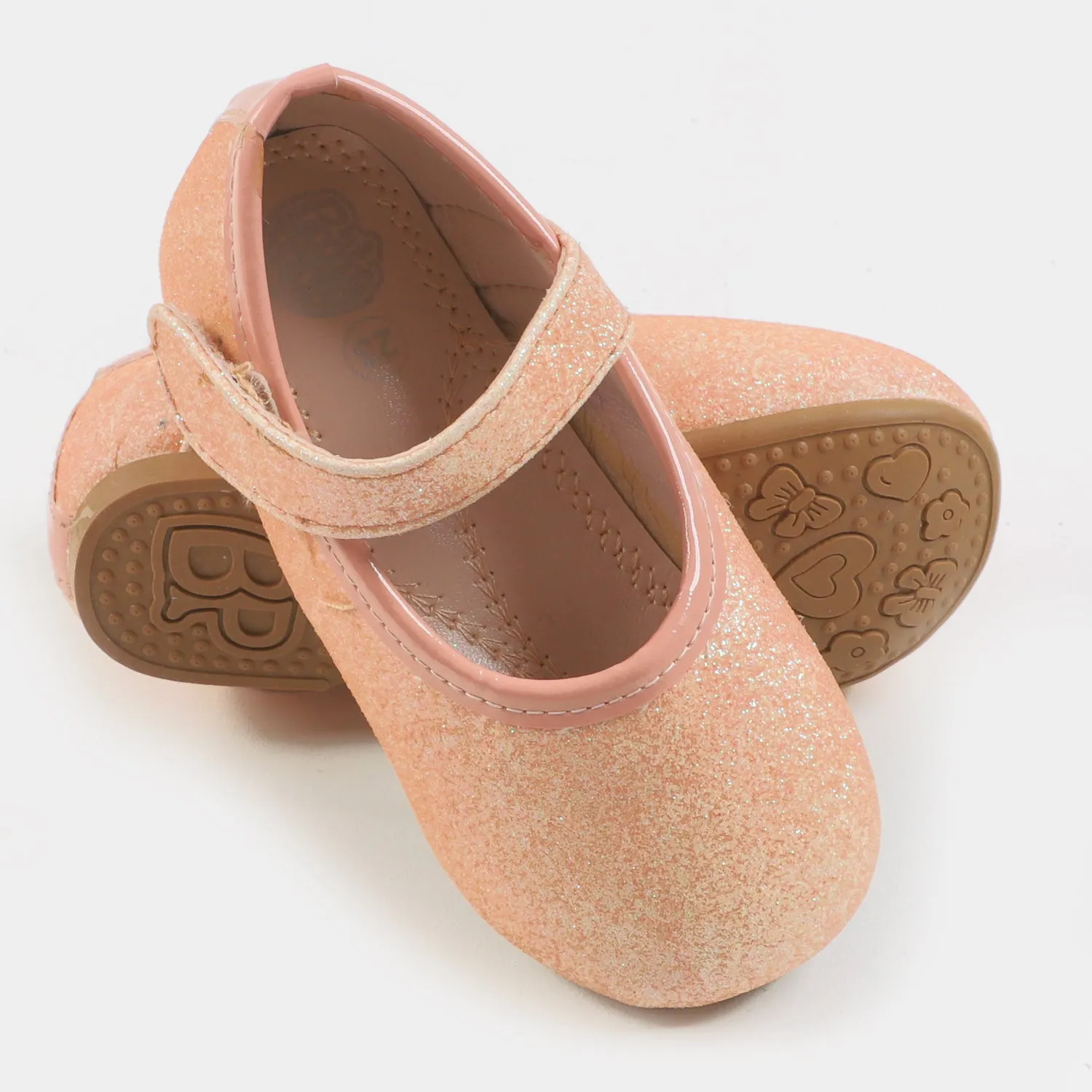 Girls Pump 640-27 - Peach