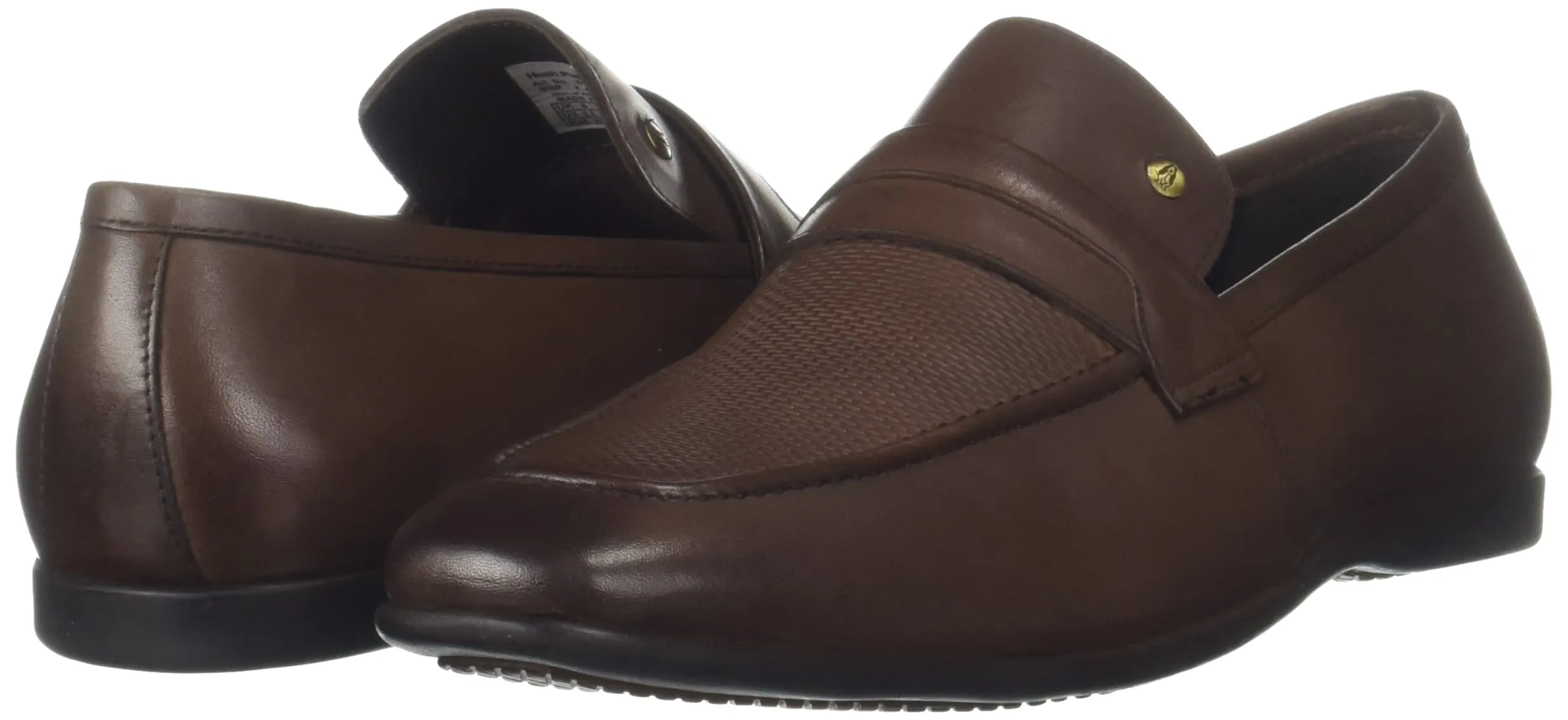 Hush Puppies mens LOFFLER SLIPON E Brown Sneaker - 7 UK (8544245)