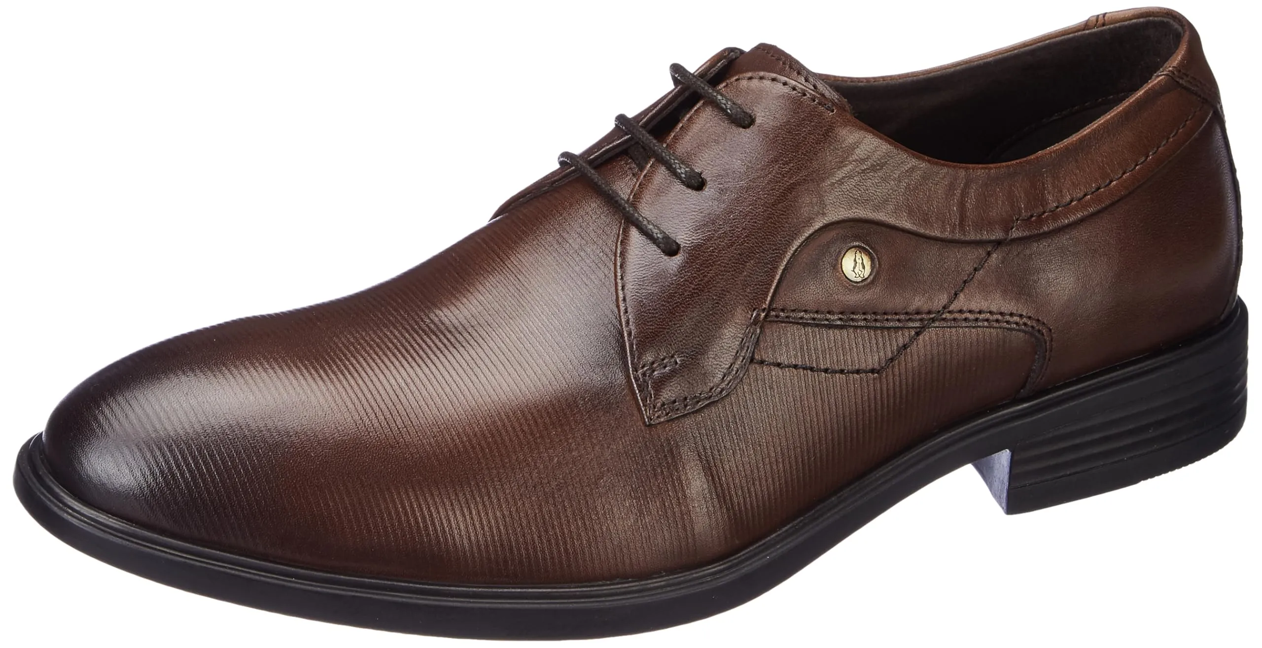 Hush Puppies Mens New ZAMPA Derby E Brown Derby UK 9 (8244070)