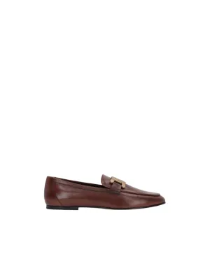 Kate Brushed Leather Loafers