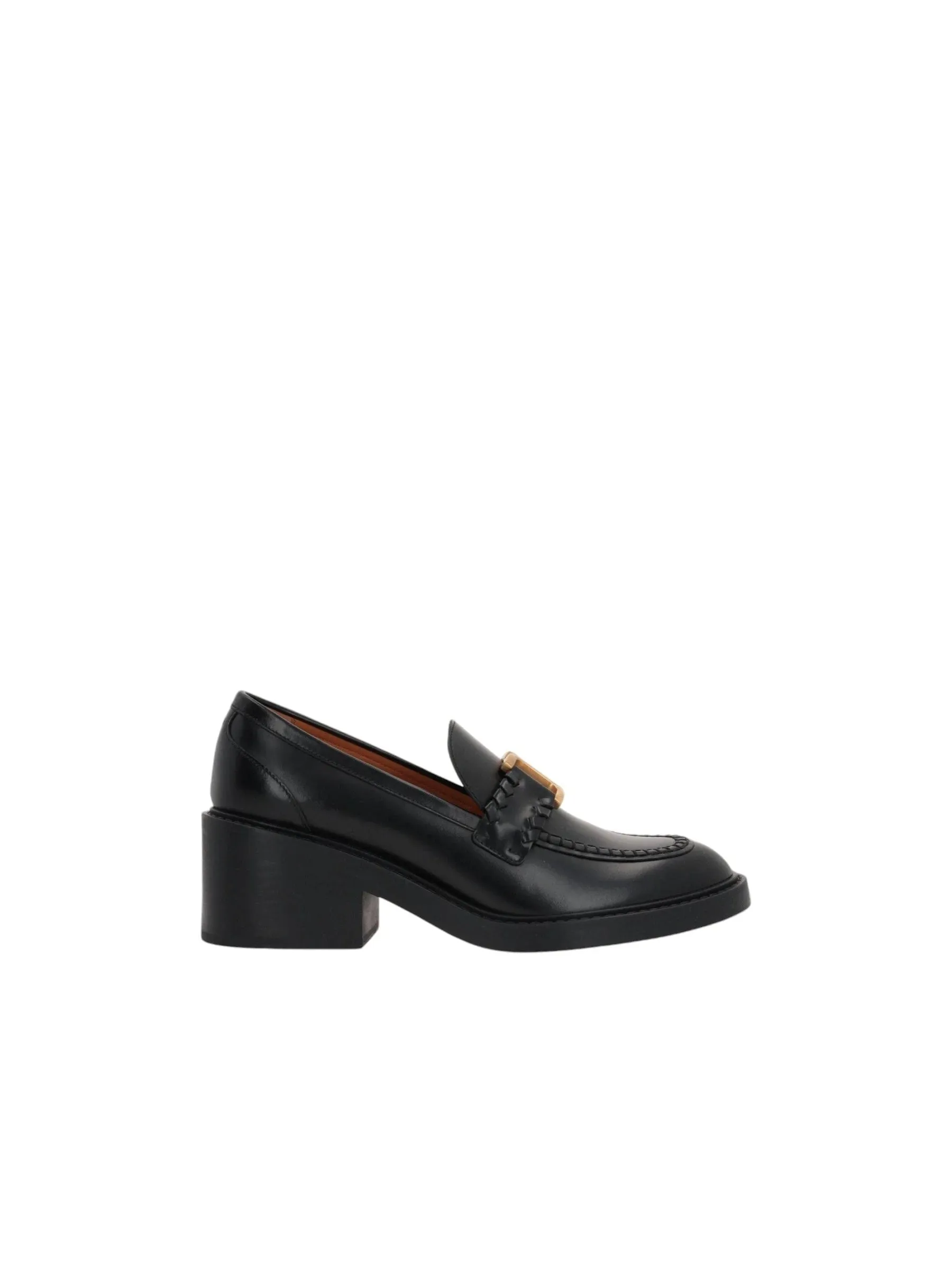 Marcie Brushed Leather Loafers