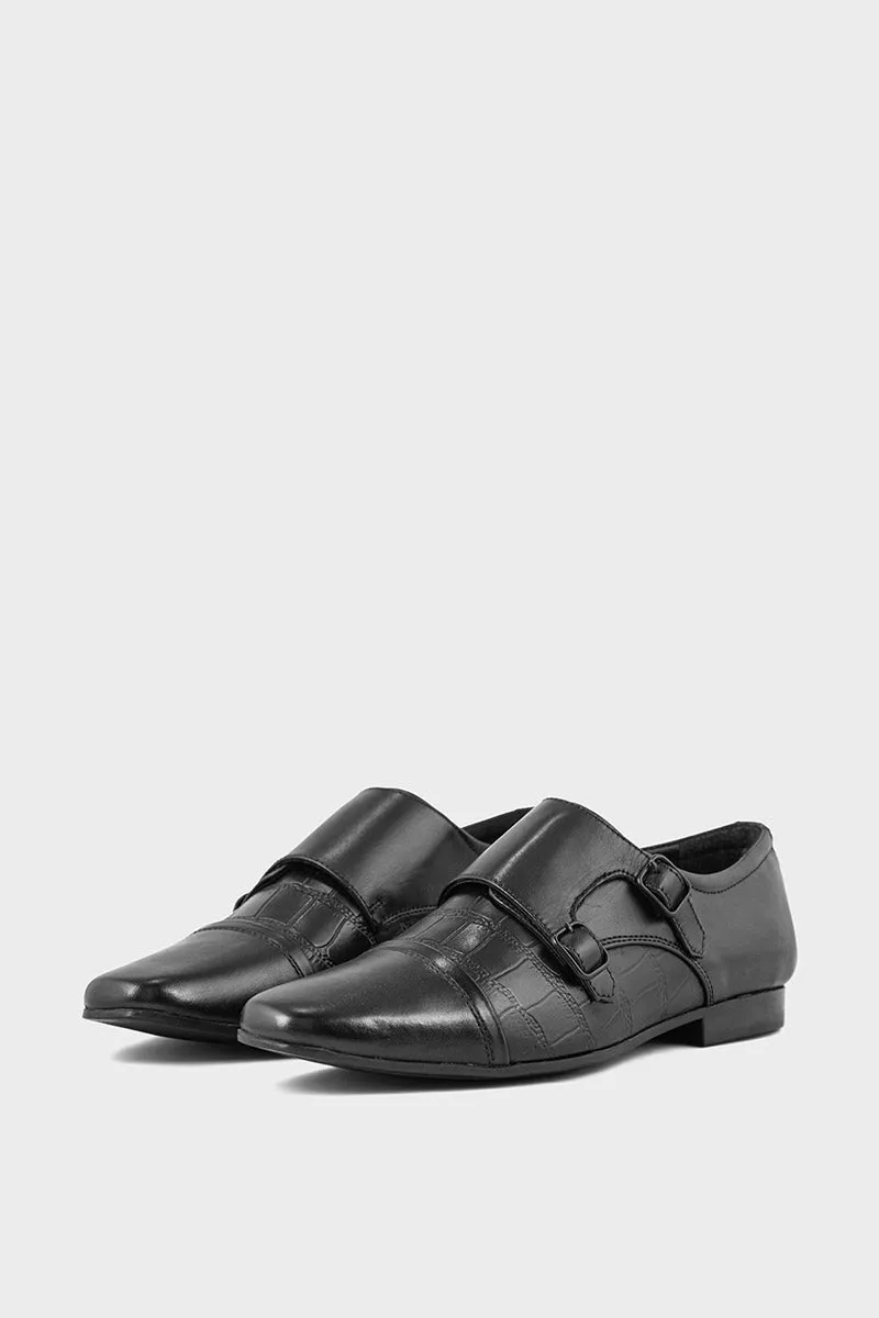 Men Formal Monk Strap MF8501-Black