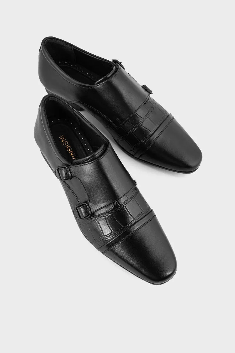 Men Formal Monk Strap MF8501-Black