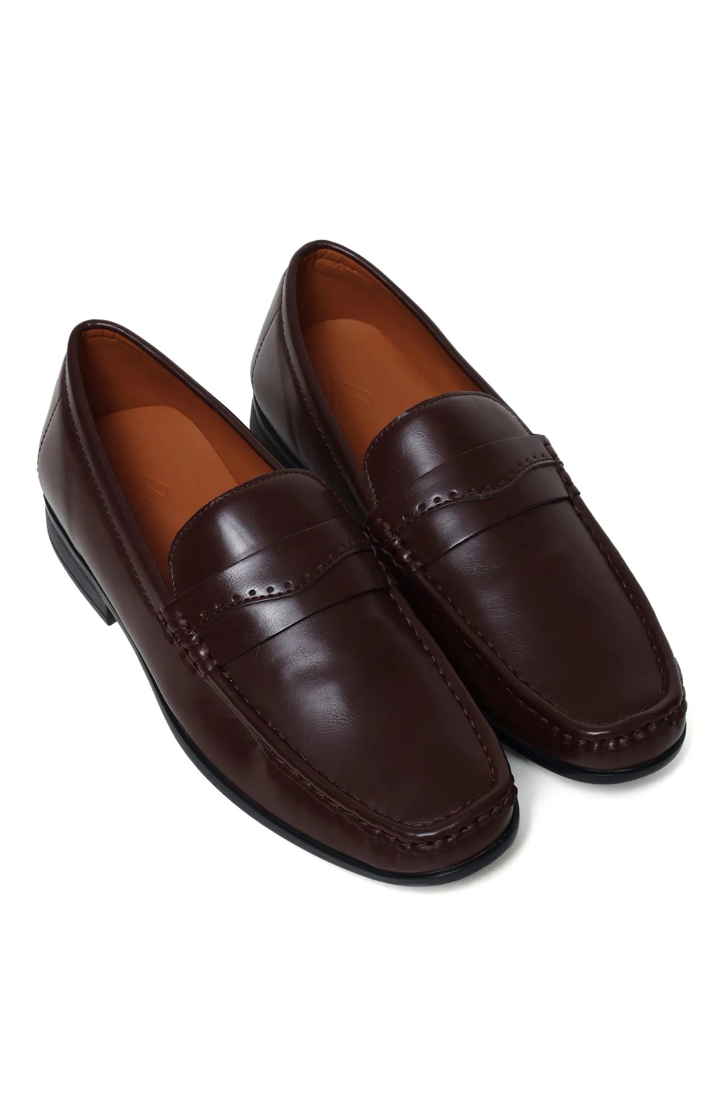 MEN'S CLASSIC PENNY LOAFERS-COFFEE