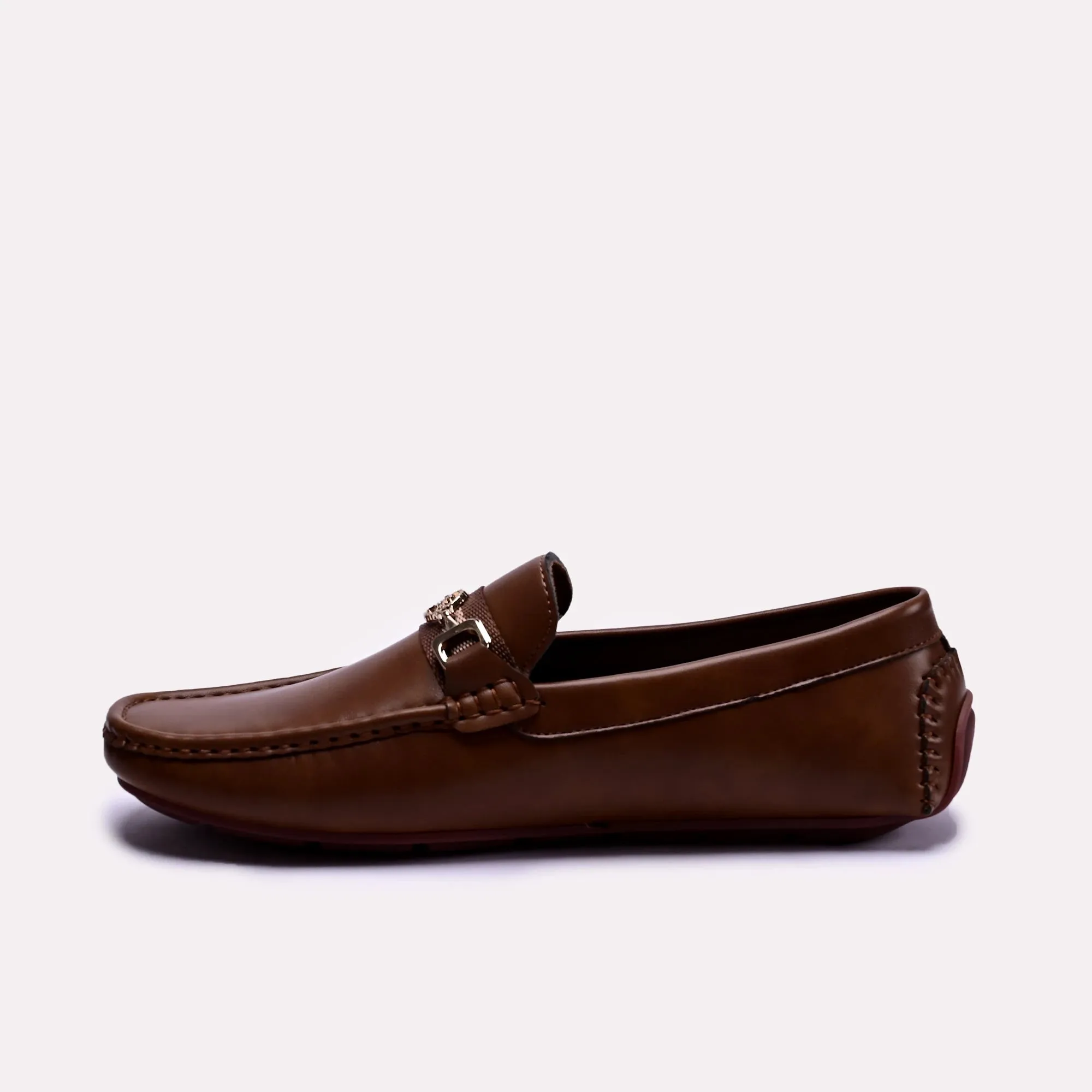 Morgan Brown Sleek Loafers 0130798