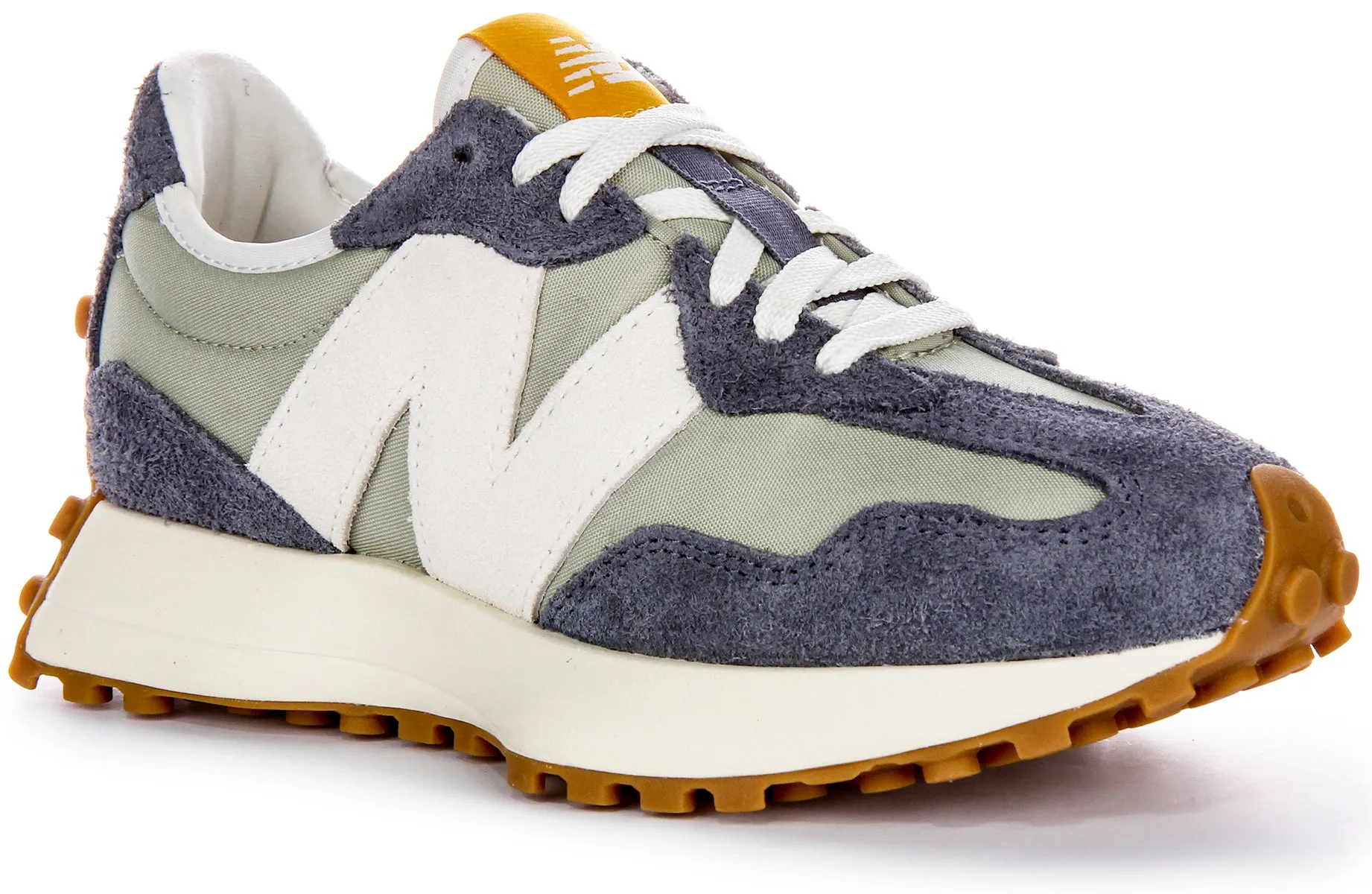 New Balance U327 SD In Grey White Trainers