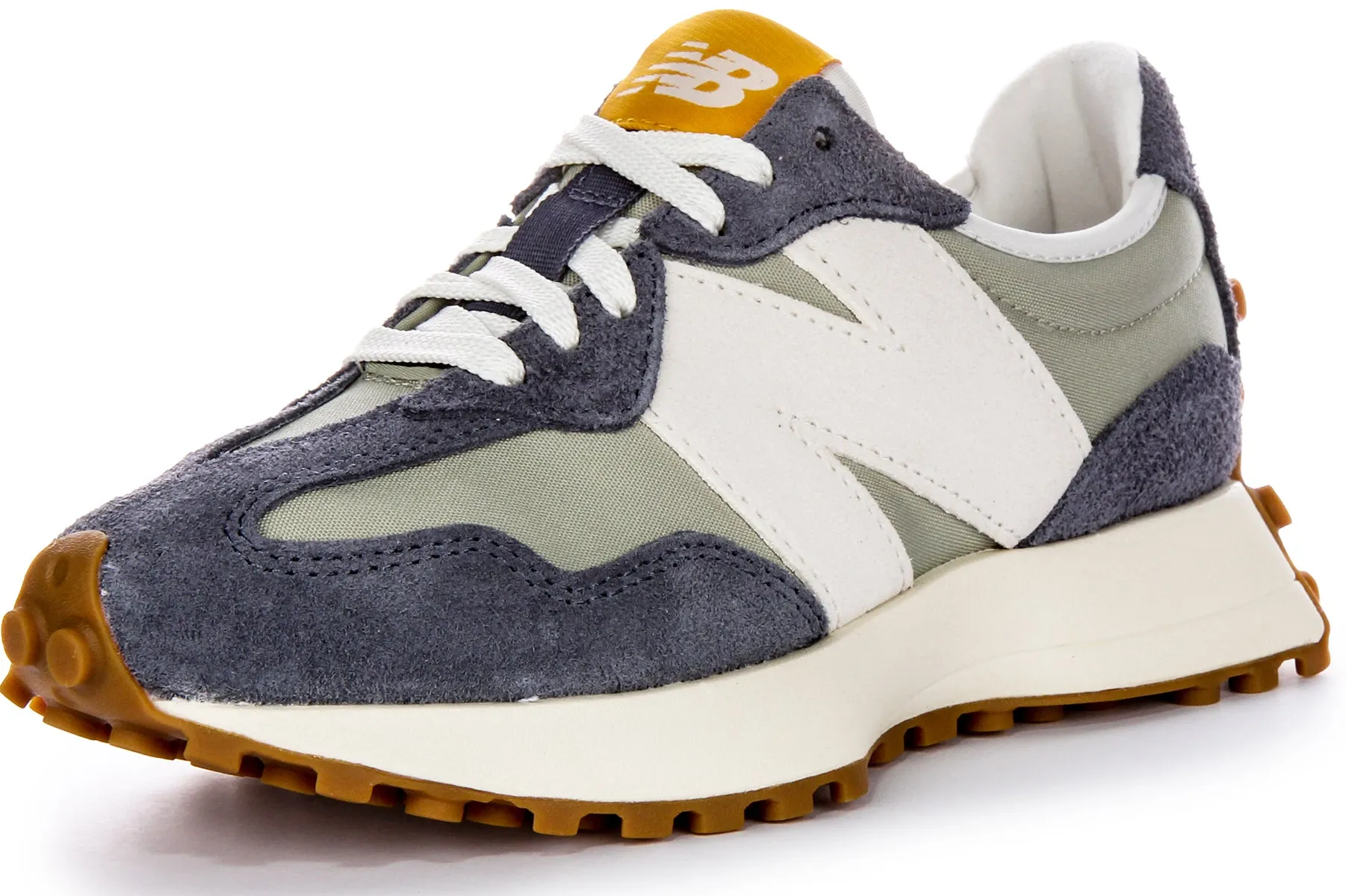 New Balance U327 SD In Grey White Trainers