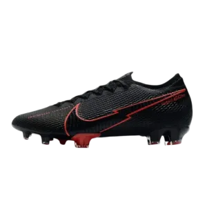 Nike Mercurial Vapor 13 Elite FG ACC Men Black Red - Goatkits Boots