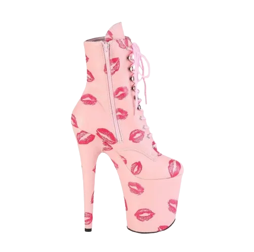 Pleaser Flamingo-1020KISSES-Baby Pink-Size 5-Clearance