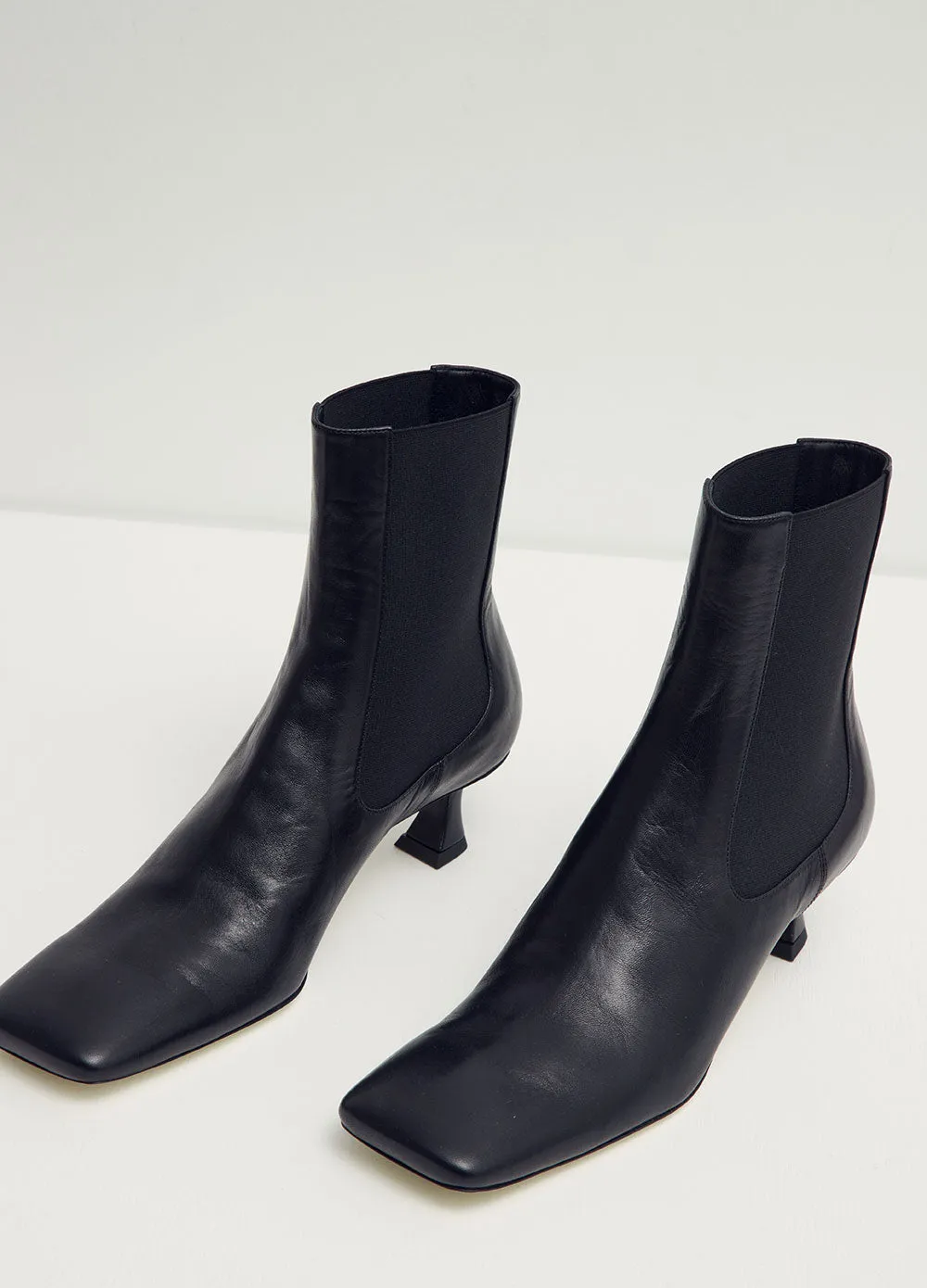 Pointed Heel Boots