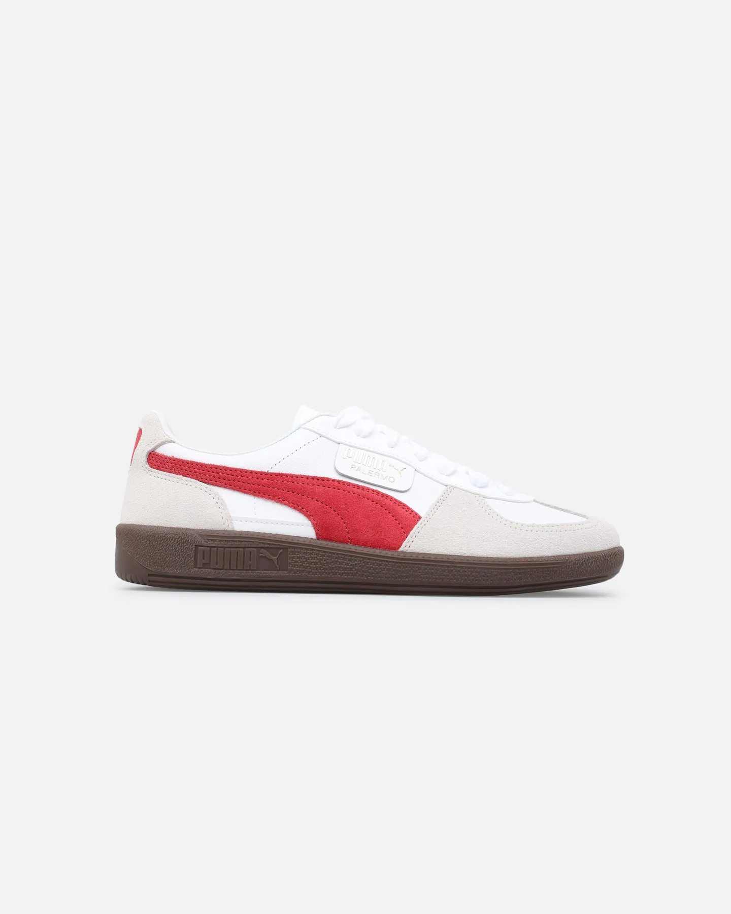 Puma Palermo Leather White/Red