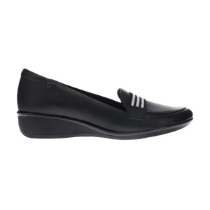 Revere Women's Monte Carlo Wedge Loafer Black