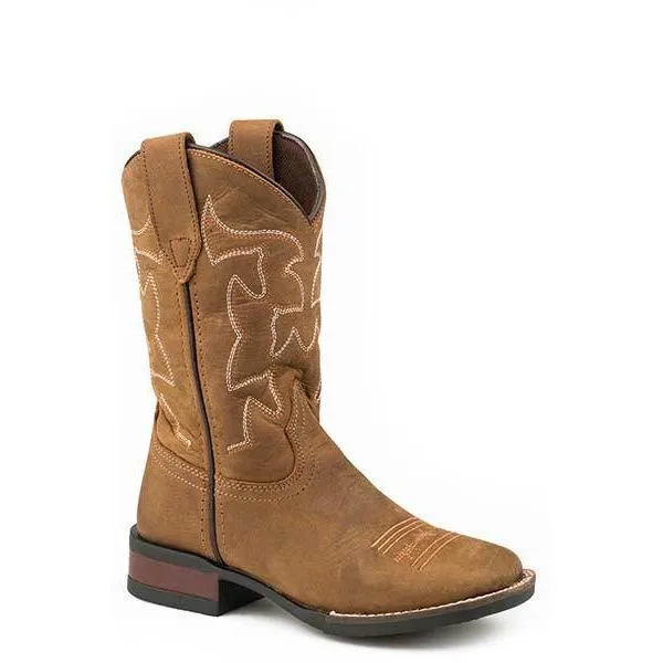 Roper Boys Cow Hide Handcrafted  Boots Style 09-018-0911-1200