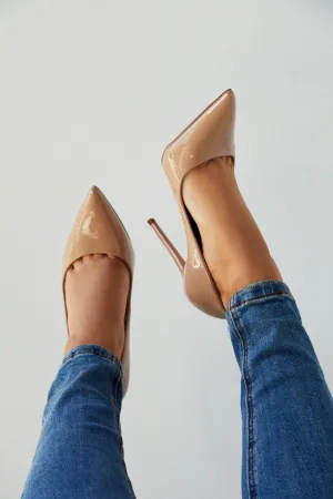 Savanna High Heel Pumps - Nude