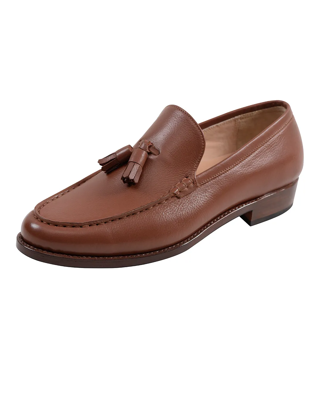 Tassel Loafers Tan