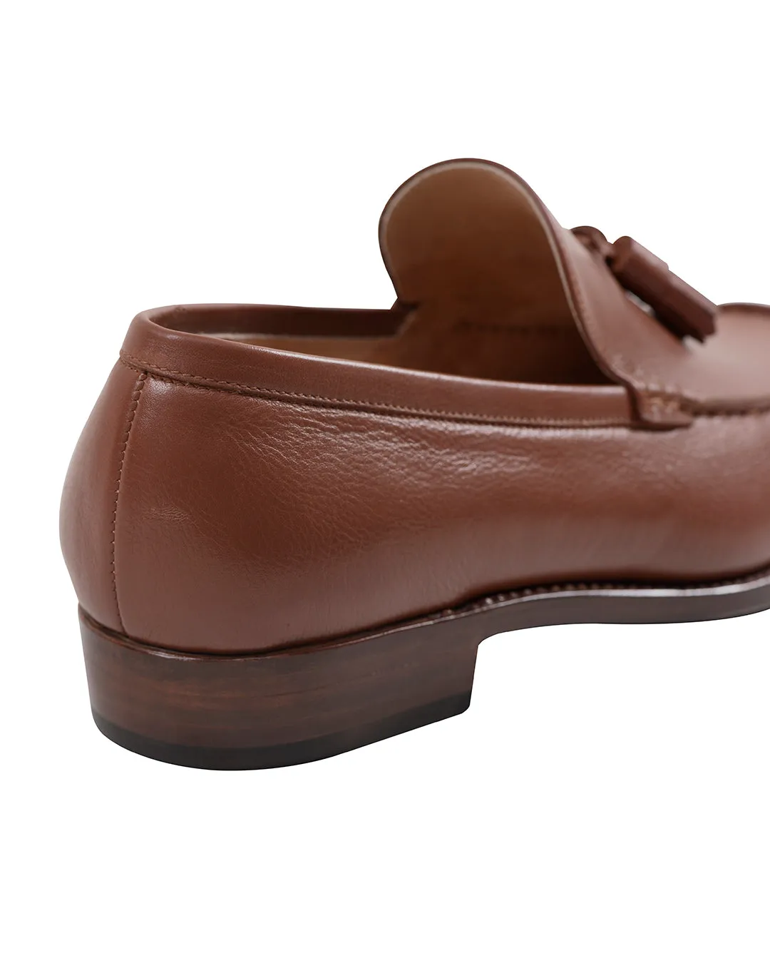 Tassel Loafers Tan