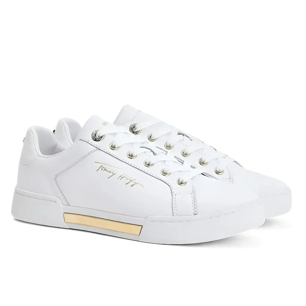 Tommy Hilfiger TH Elevated Sneaker - WHTGLD