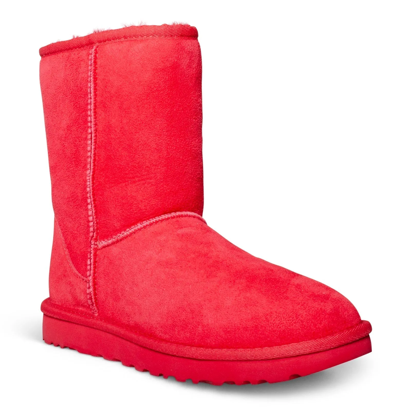 UGG Classic Short II Samba Red TNL Boots - Women's