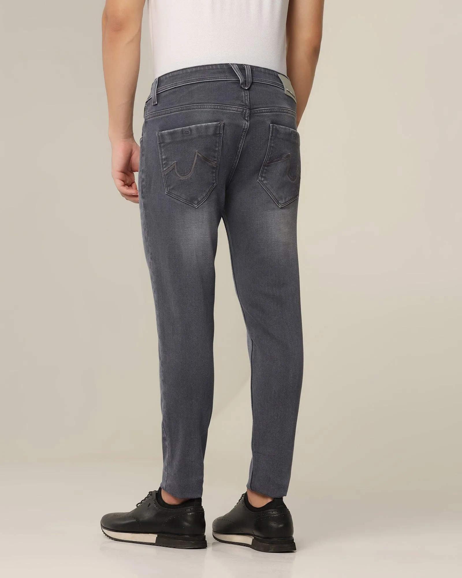 Ultrasoft Skinny Cropped Fiji Fit Grey Jeans - Troye