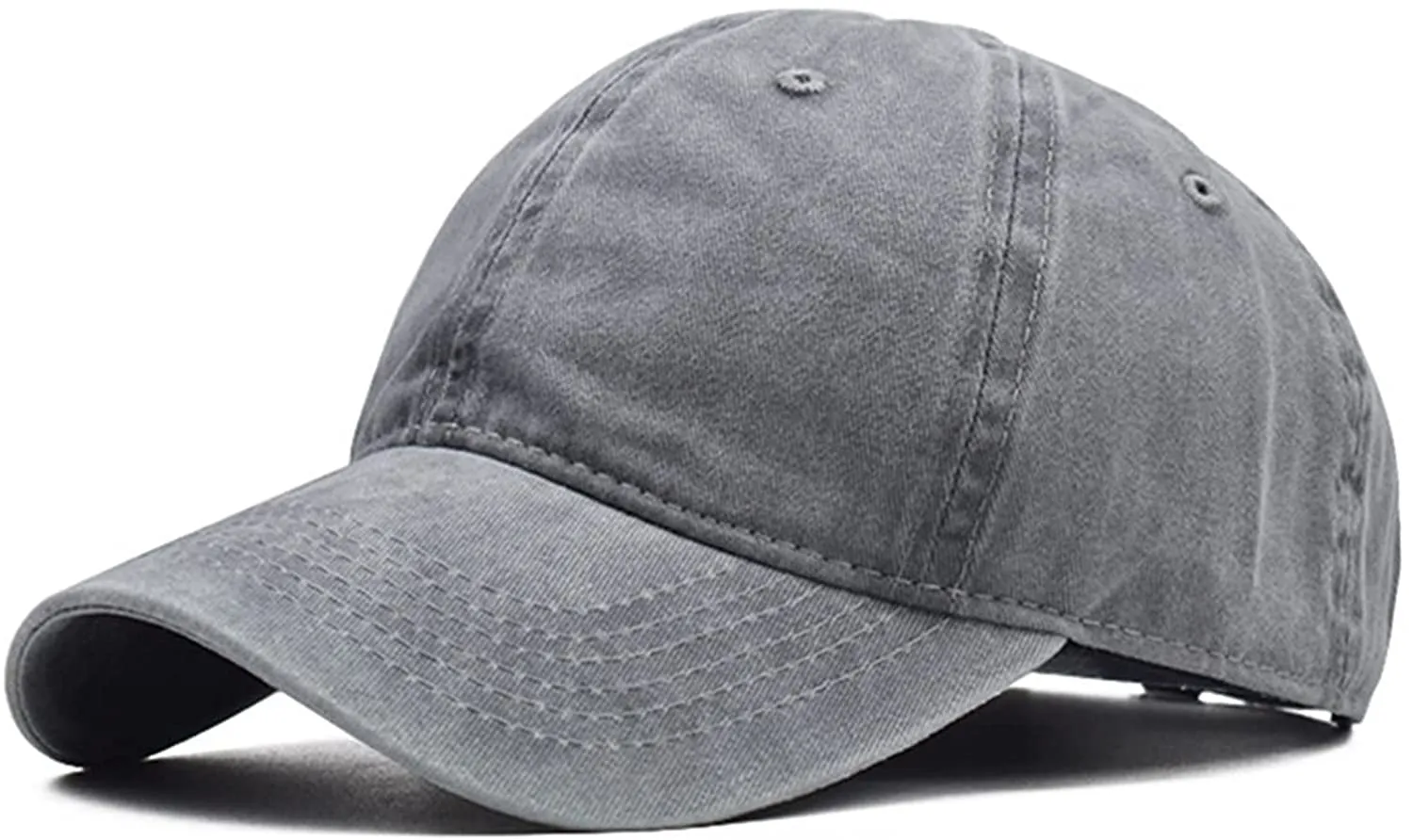 Unisex Vintage Washed Baseball-Cap Twill Adjustable Dad Hat