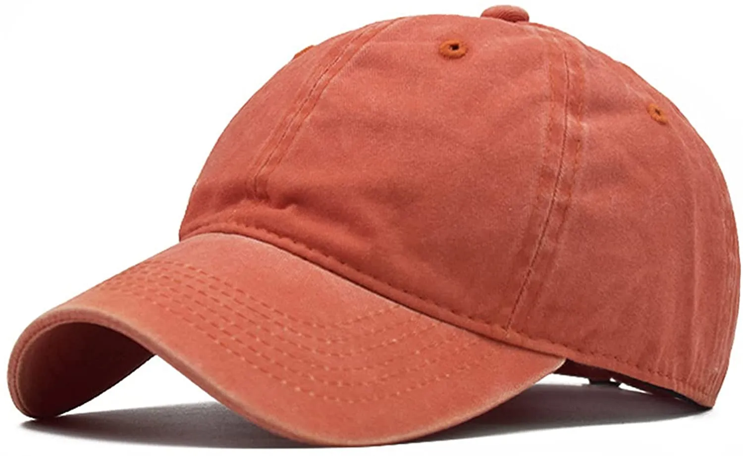 Unisex Vintage Washed Baseball-Cap Twill Adjustable Dad Hat