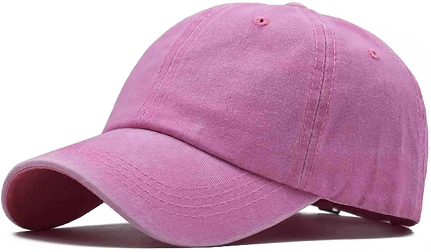 Unisex Vintage Washed Baseball-Cap Twill Adjustable Dad Hat