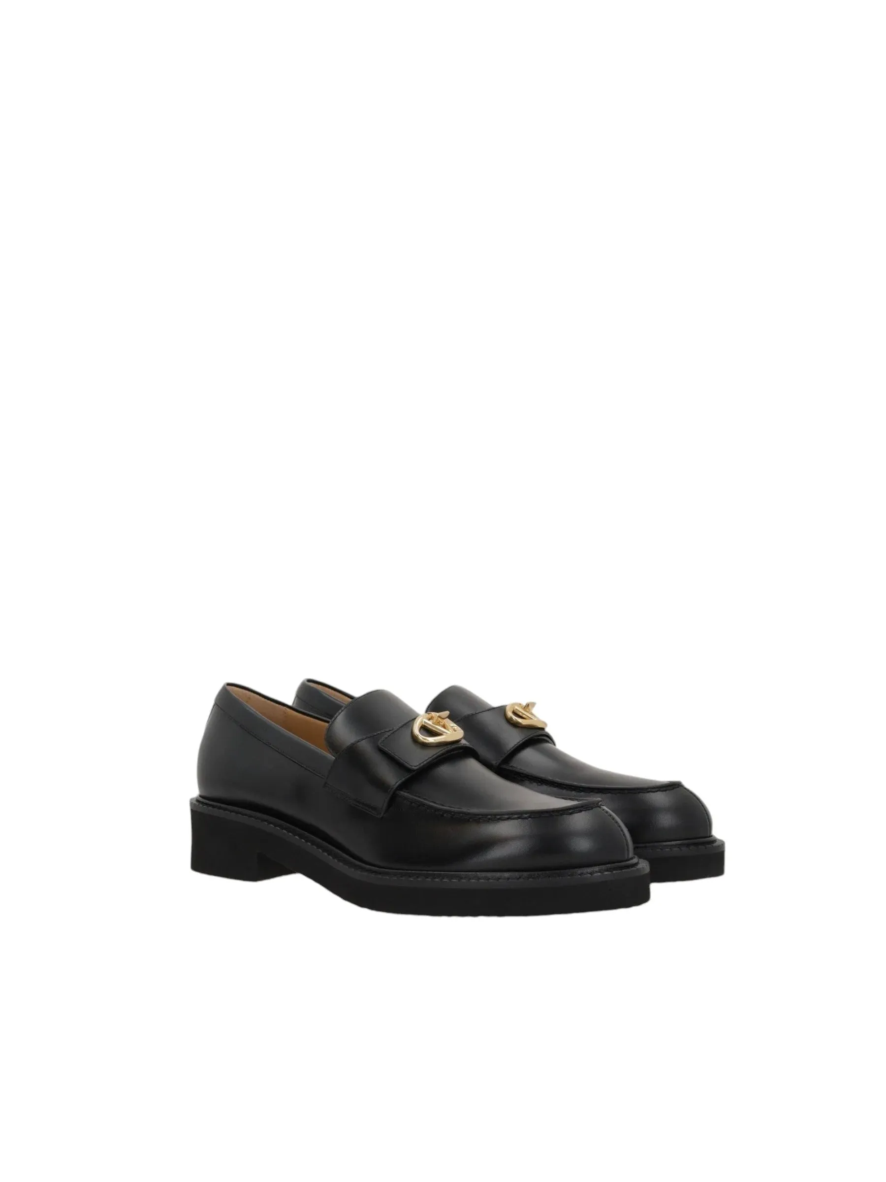 Vlogo Locker Leather Loafers