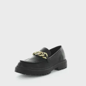 Wilde Swag Black Smooth Loafer