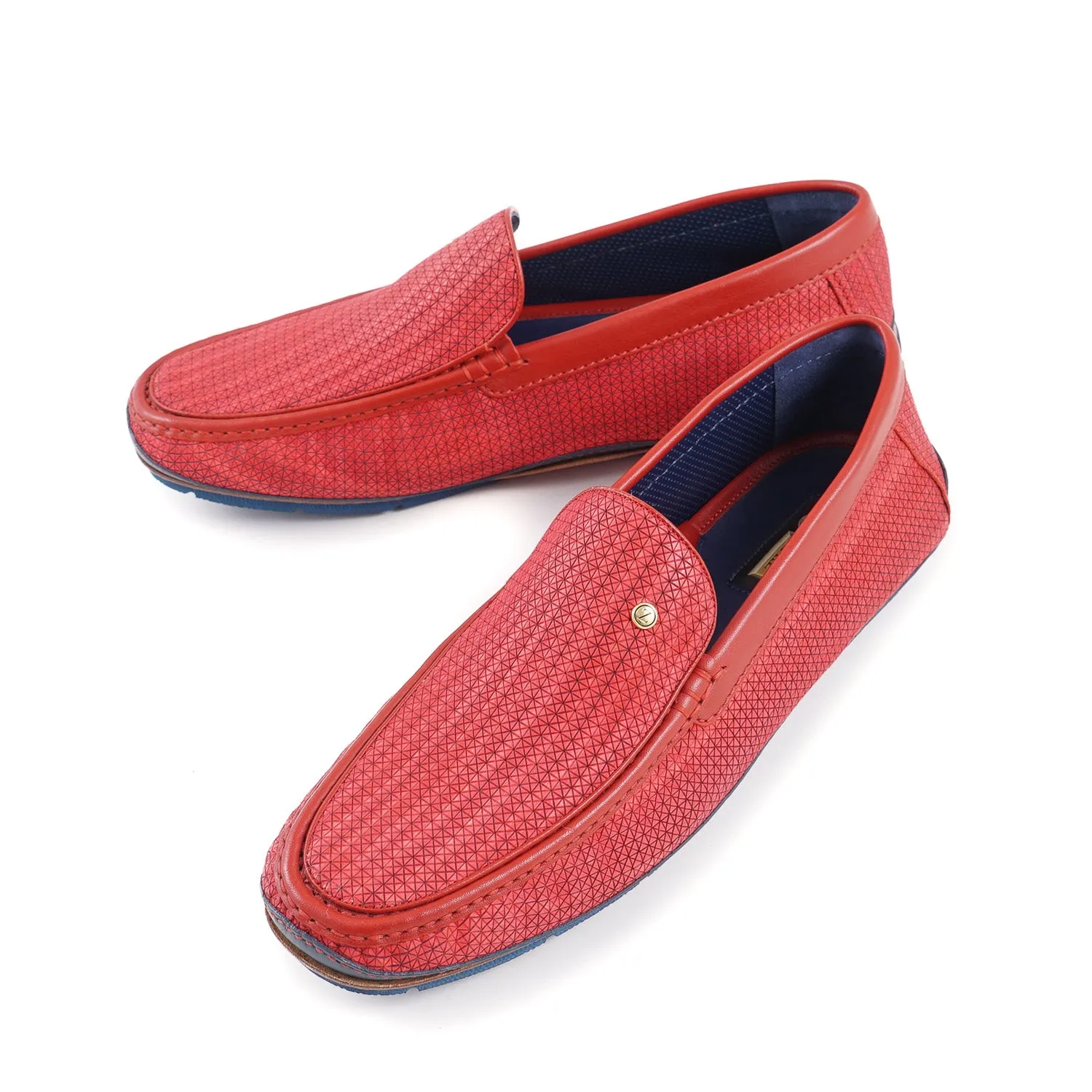 Zilli Patterned Leather Driving Loafers